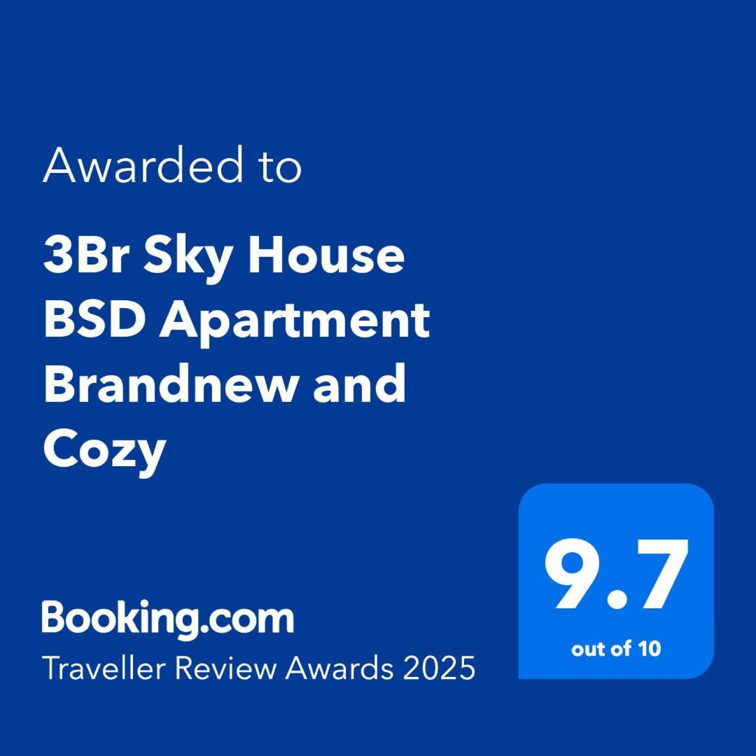 Samporo 3Br Sky House Bsd Apartment Brandnew And Cozy מראה חיצוני תמונה